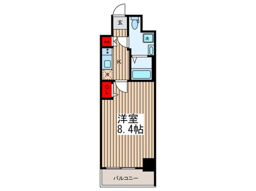 間取図 Log 永代橋