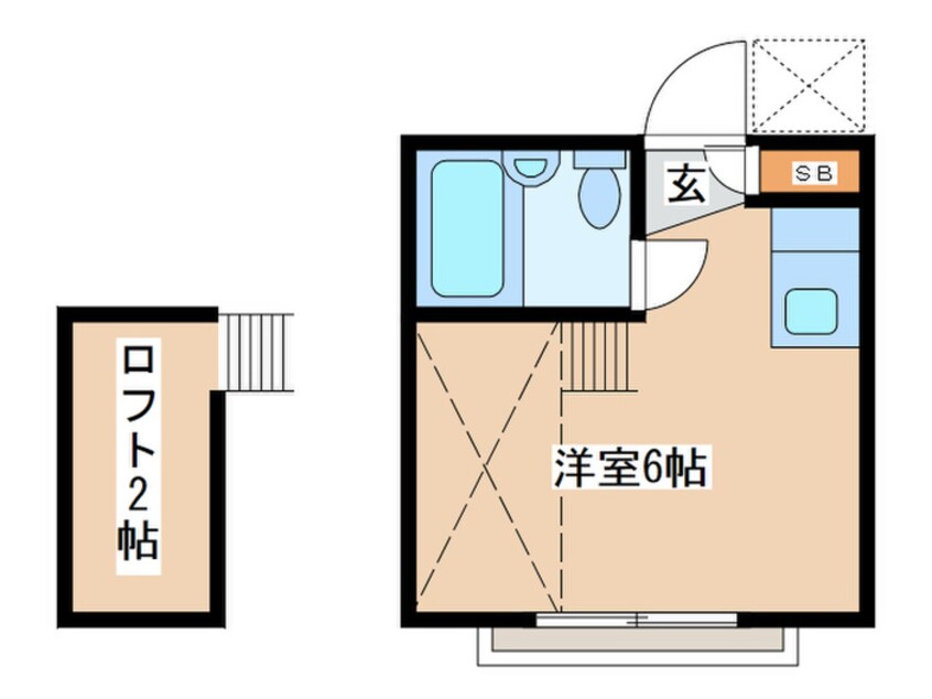 間取図 メゾンホワイト