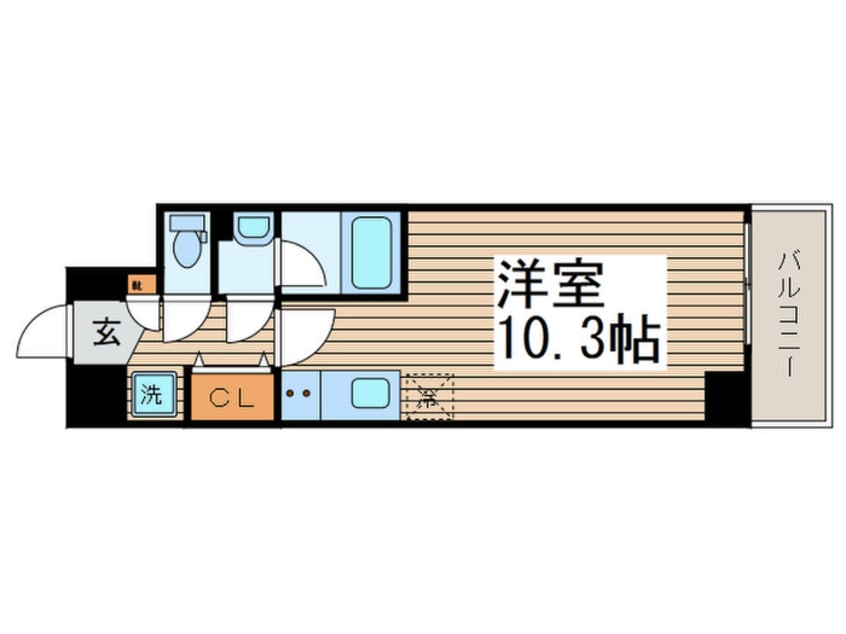 間取図 シャローム亀戸