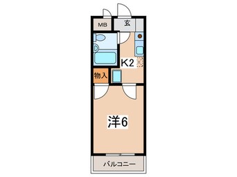 間取図 カナレハイツ