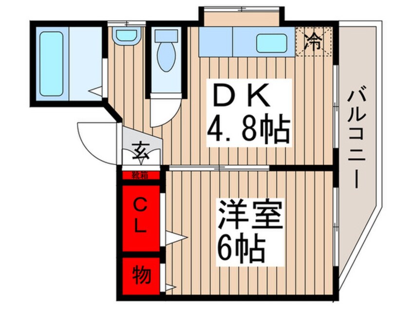 間取図 水村コーポ