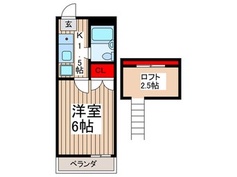 間取図 コリーヌM