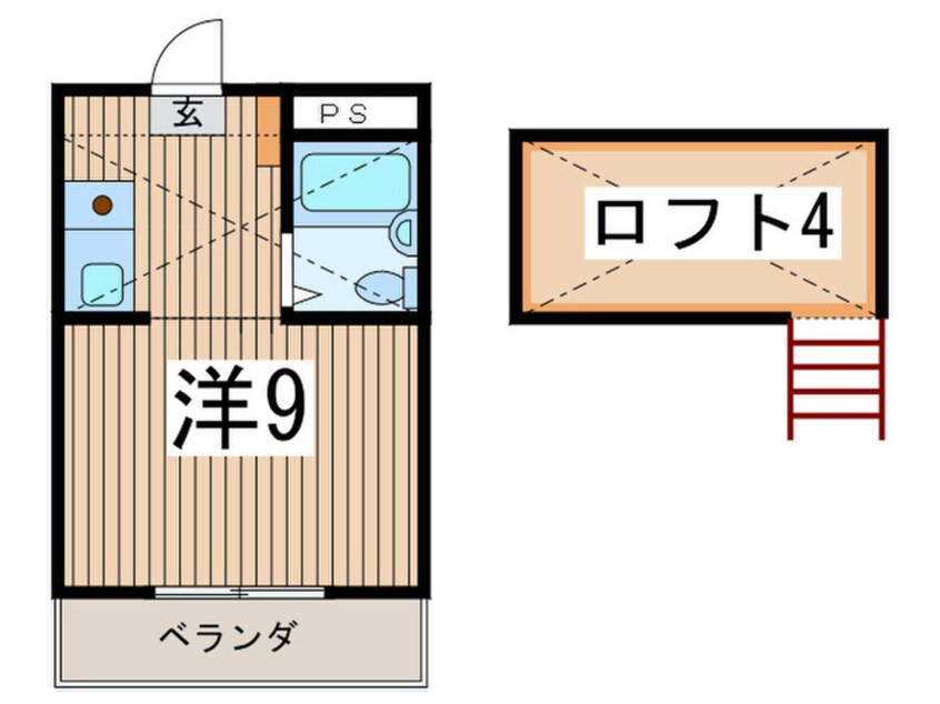 間取図 クリ－ンハイツ