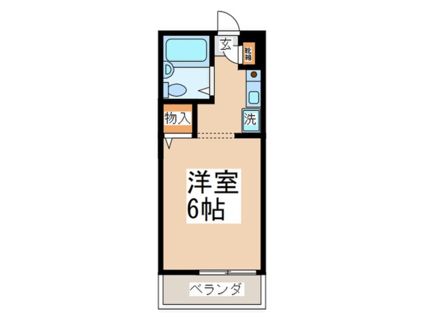 間取図 グリ－ンパレス海老名