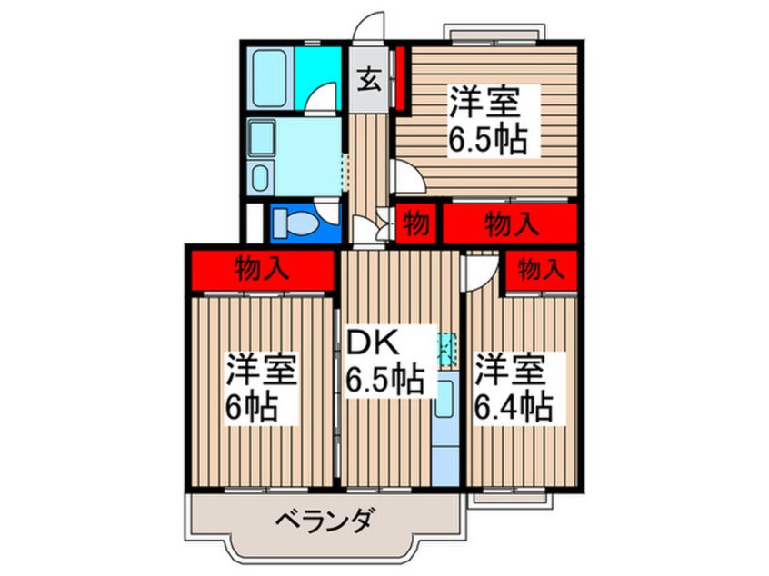 間取図 芙蓉ハイツ