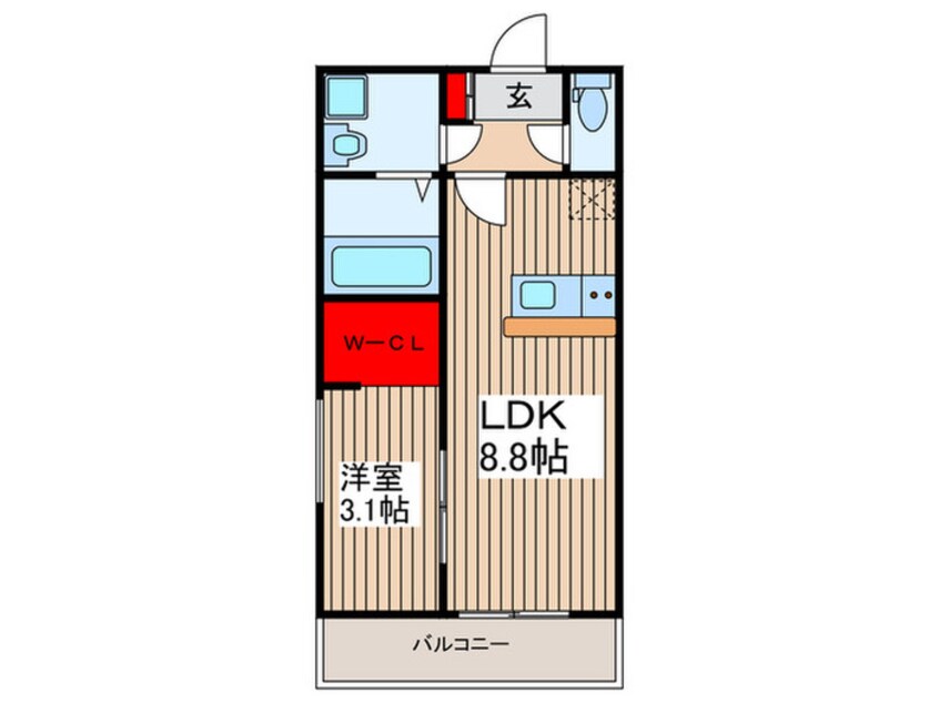 間取図 Ｌｉｂｒａ浦和美園