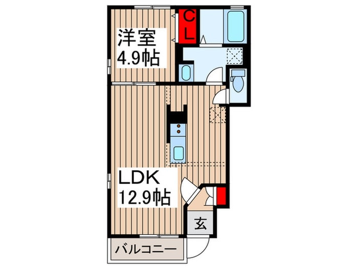 間取り図 Ｄｕｒａ　Ｃａｓａ　下里