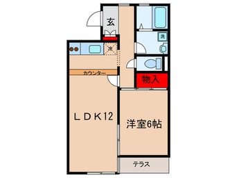 間取図 ピエタテ－ル富士見
