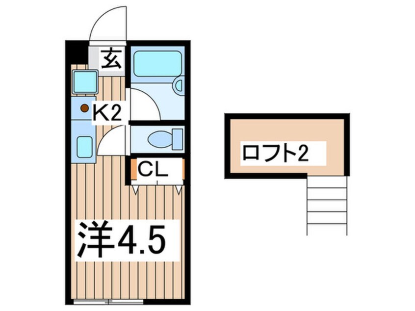 間取図 センタ－グリ－ン金沢