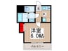 Residence Ray RX-78 1Kの間取り