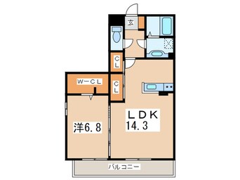 間取図 ﾒｿﾞﾝさくら