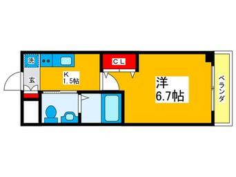 間取図 クラリス舞浜