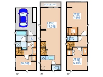 間取図 Kolet阿佐ヶ谷♯04