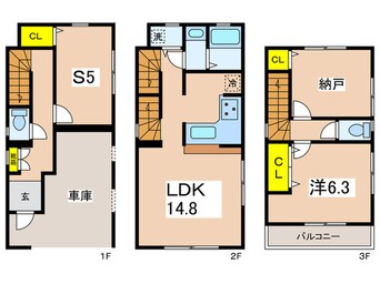 間取図 Kolet弥生台