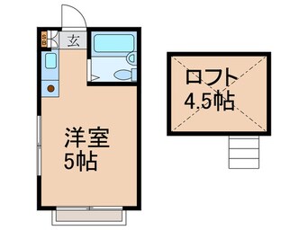 間取図 イ－スト　ア-ヴェニュー