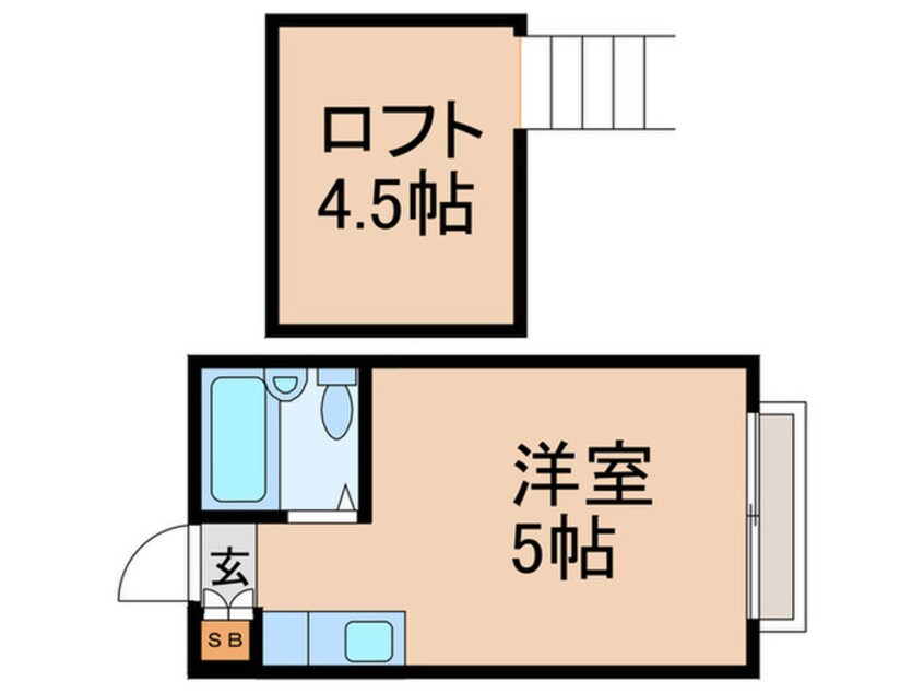 間取図 イ－スト　ア-ヴェニュー