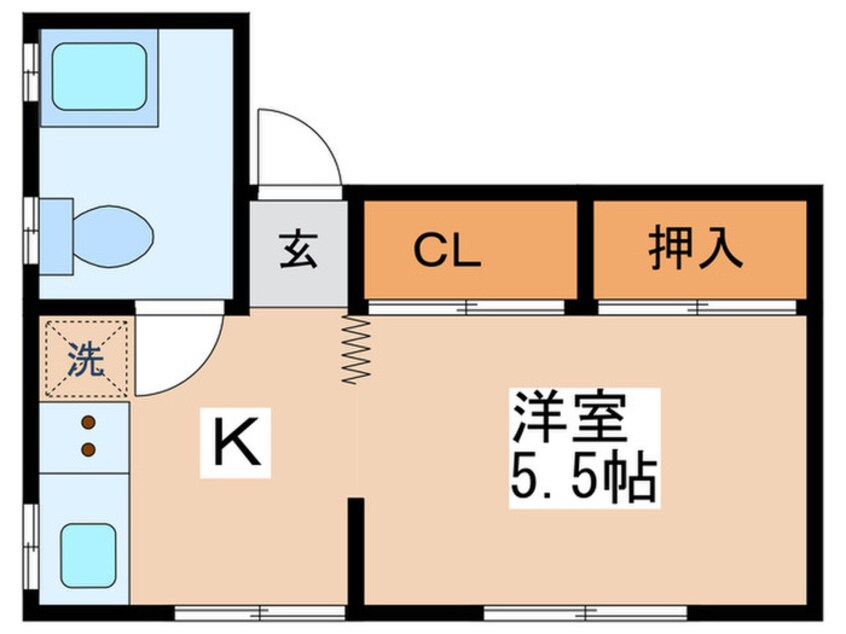 間取図 大場コーポ