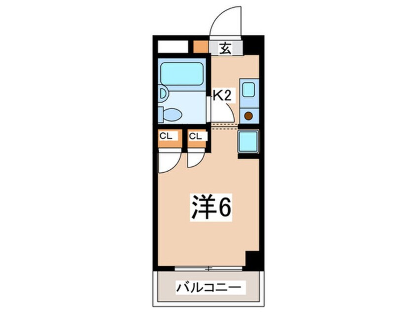 間取図 ベルデ中山