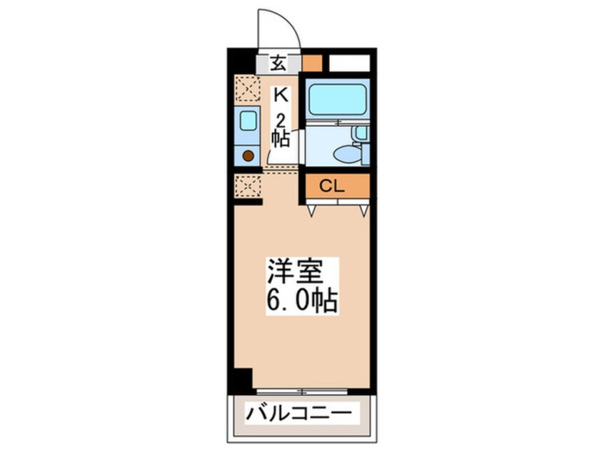 間取図 ベルデ中山