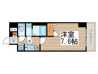 間取図 グランシアタワー亀戸（911）