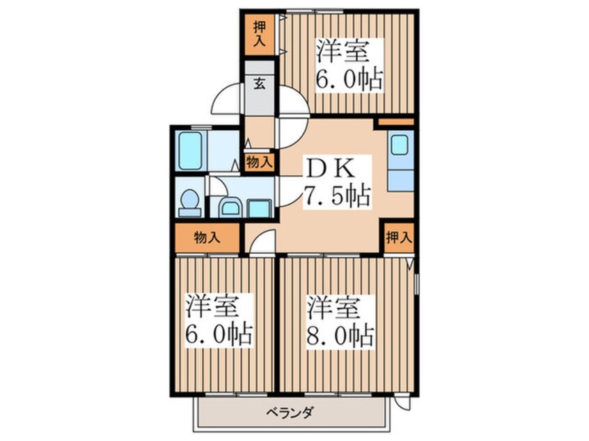 間取図 ベッテル