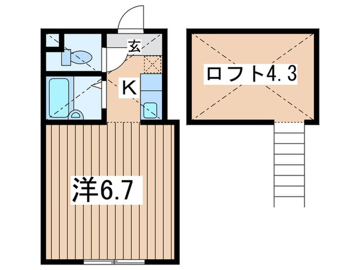 間取り図 ＷＥＬＩＮＡ中央林間