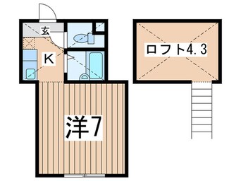 間取図 ＷＥＬＩＮＡ中央林間