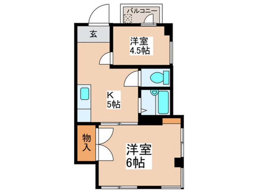 間取図 パーク青戸