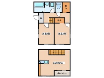 間取図 山際戸建