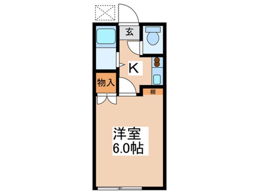 間取図 コ－ポＫ
