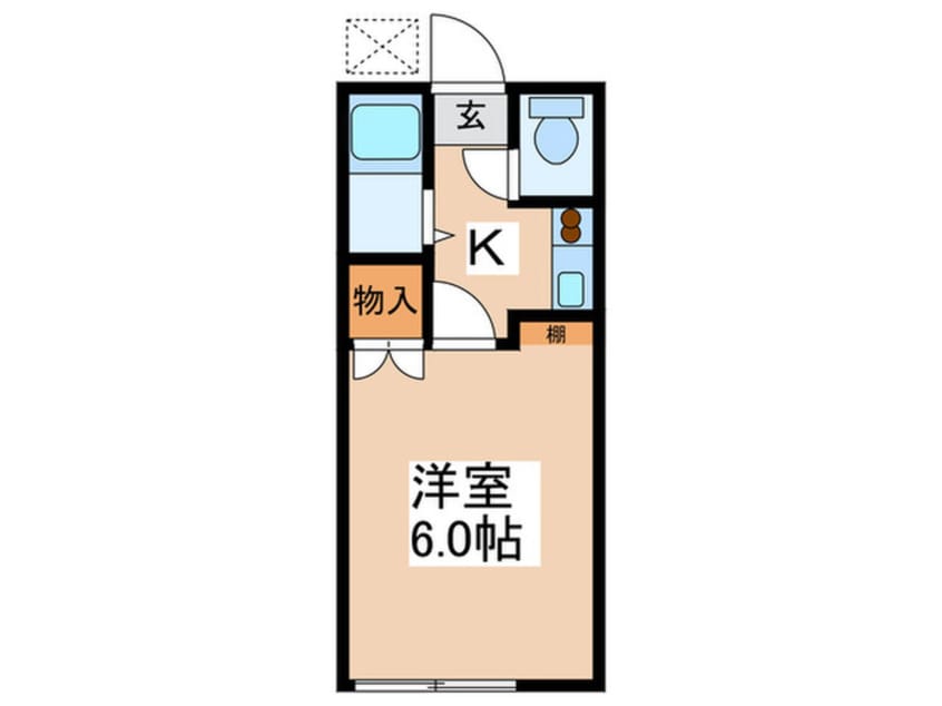 間取図 コ－ポＫ