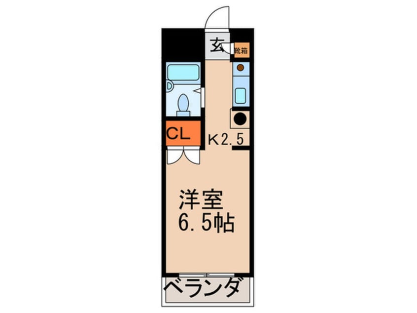 間取図 シャルムＳＴ