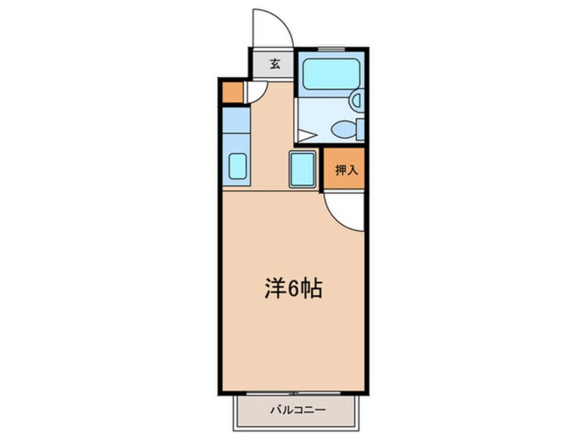 間取図 グリーンヒルズ尾山台