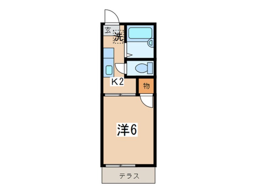 間取図 グリーンハイツ