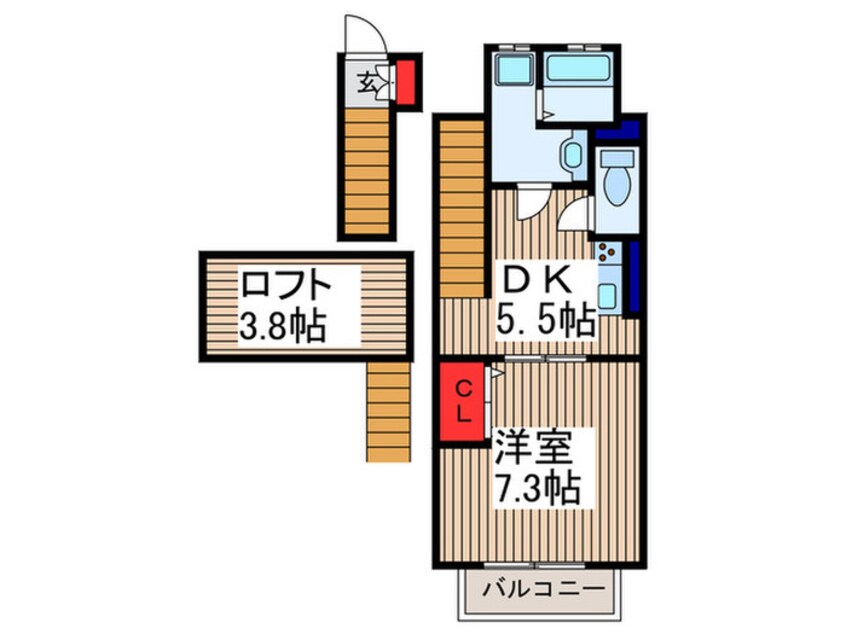 間取図 誉蔵壱番館