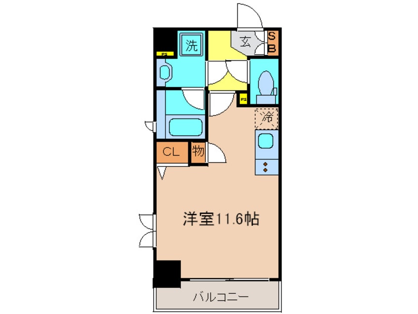 間取図 レジディア神田東