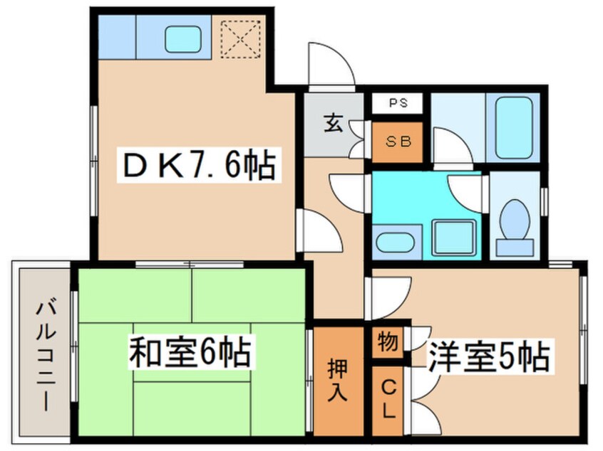 間取図 狛江レジデンス