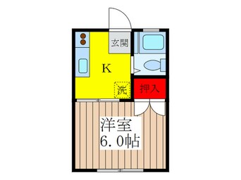 間取図 あかねハイツ