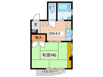 間取図 メゾン・ヒルタ