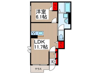 間取図 ＡＬＢＡ神明