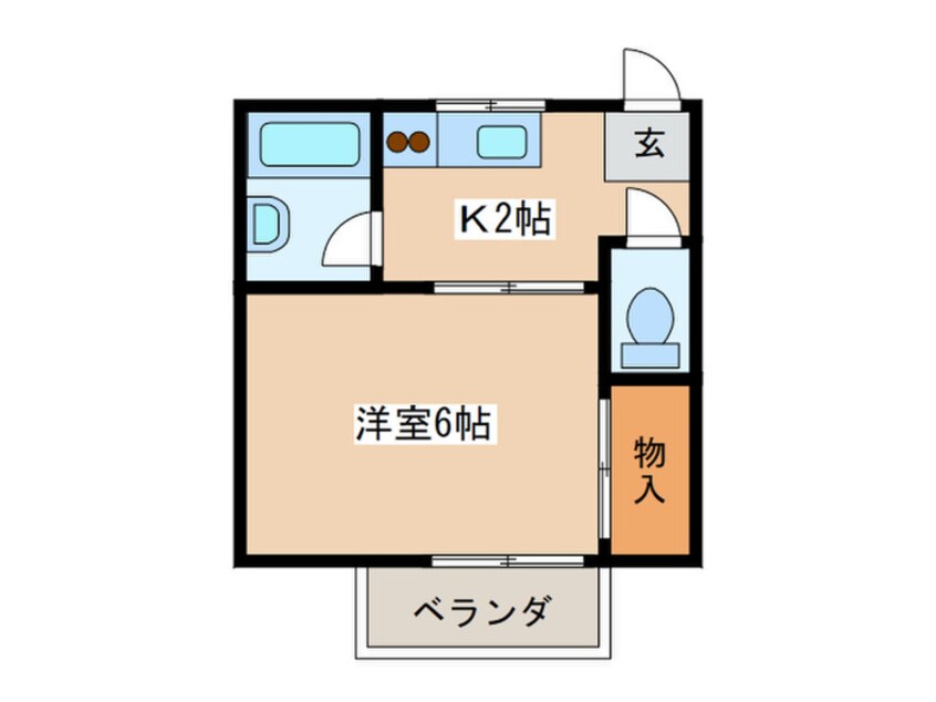 間取図 シﾞュネスｕ