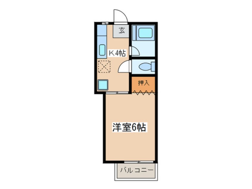 間取図 シﾞュネスｕ