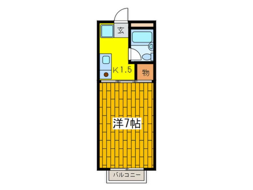 間取図 ハイツ小池北