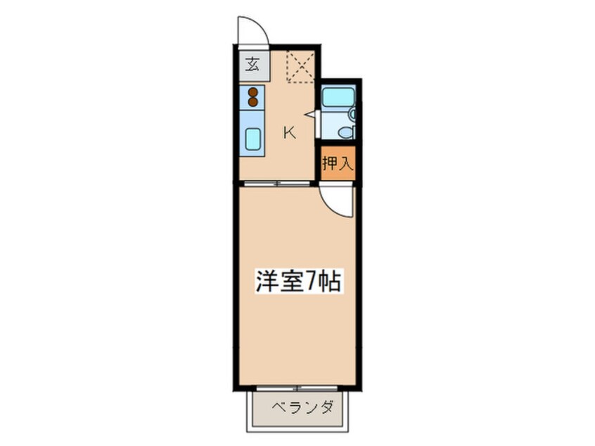 間取図 ハイツ小池北