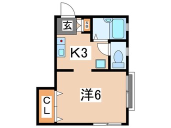 間取図 シャルマンＡ