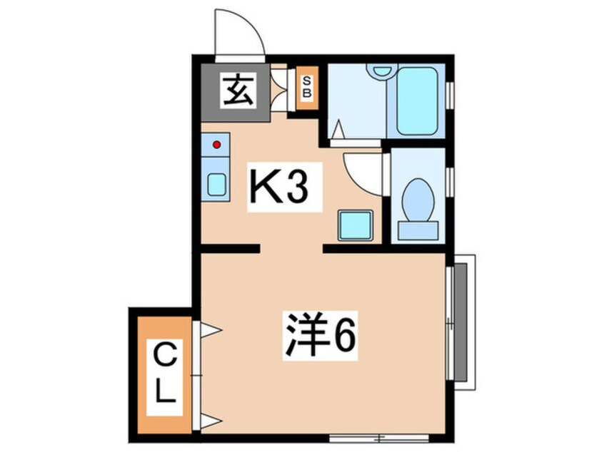 間取図 シャルマンＡ