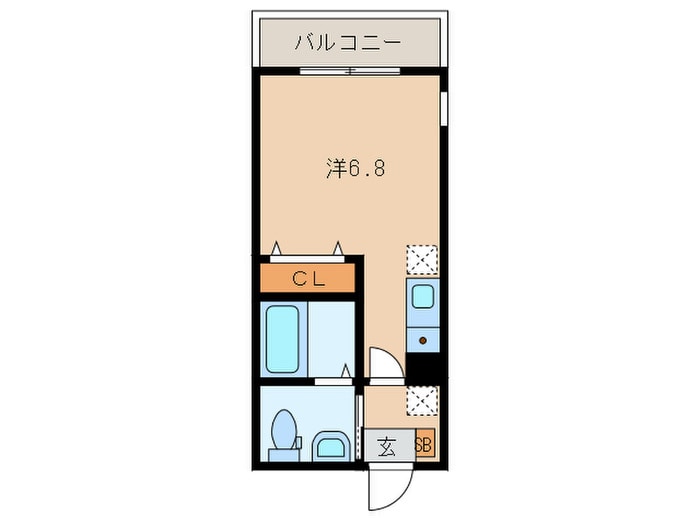 間取り図 ﾊｰﾐｯﾄｸﾗﾌﾞﾊｳｽﾌﾟﾃｨﾊﾞｯｾⅡ