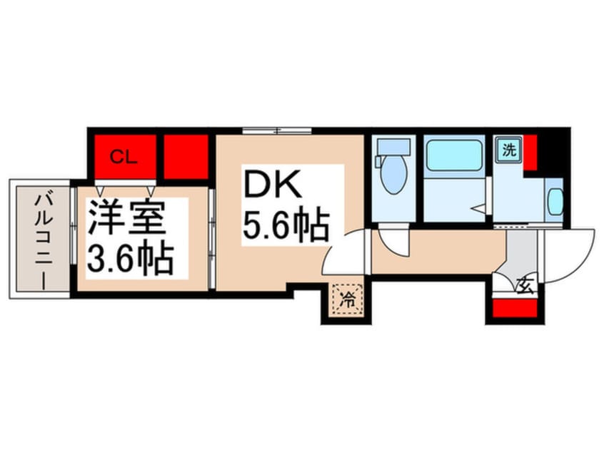 間取図 グランカーサ上野