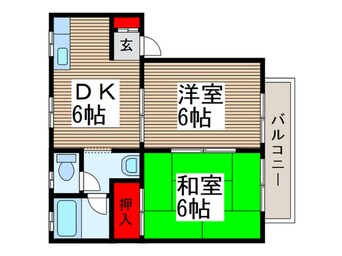 間取図 三上ハイツⅠ