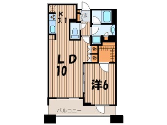 間取図 パ－クアクシス幡ヶ谷